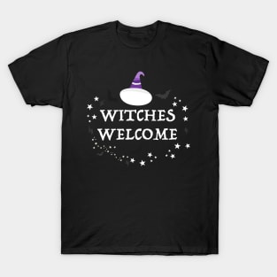 Witches welcome Halloween II T-Shirt